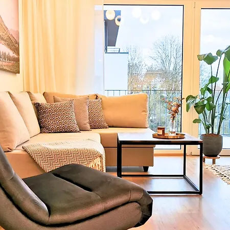 Apartamento Fynbos Penthouse Deluxe, Balkon, Parkplatz Straubing
