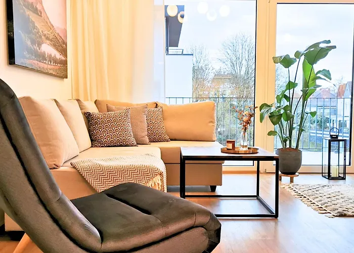 Apartman Fynbos Deluxe, Penthouse Oder Balkon, Parkplatz Straubing